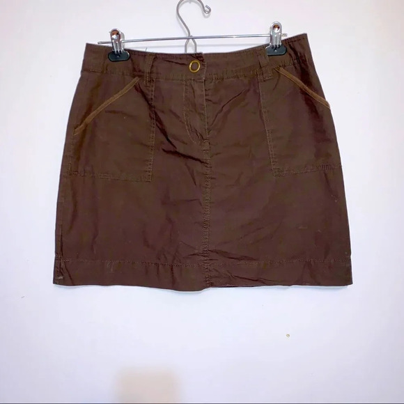 🌵3 for $30...Reitmans brown women skort Sz7 - Picture 1 of 7